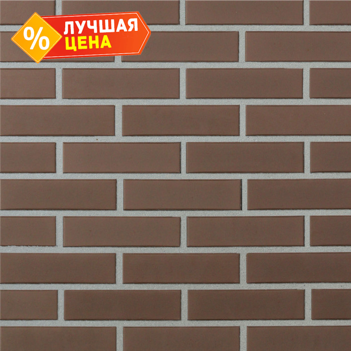 Кирпич облицовочный Lode Brunis полнотелый гладкий белый, 250х120х65 мм