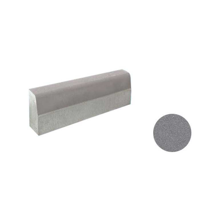 Дорожный бордюр ВЫБОР БР 100.30.15-1 с неполным прокрасом гладкий серый 1000*300*150 мм